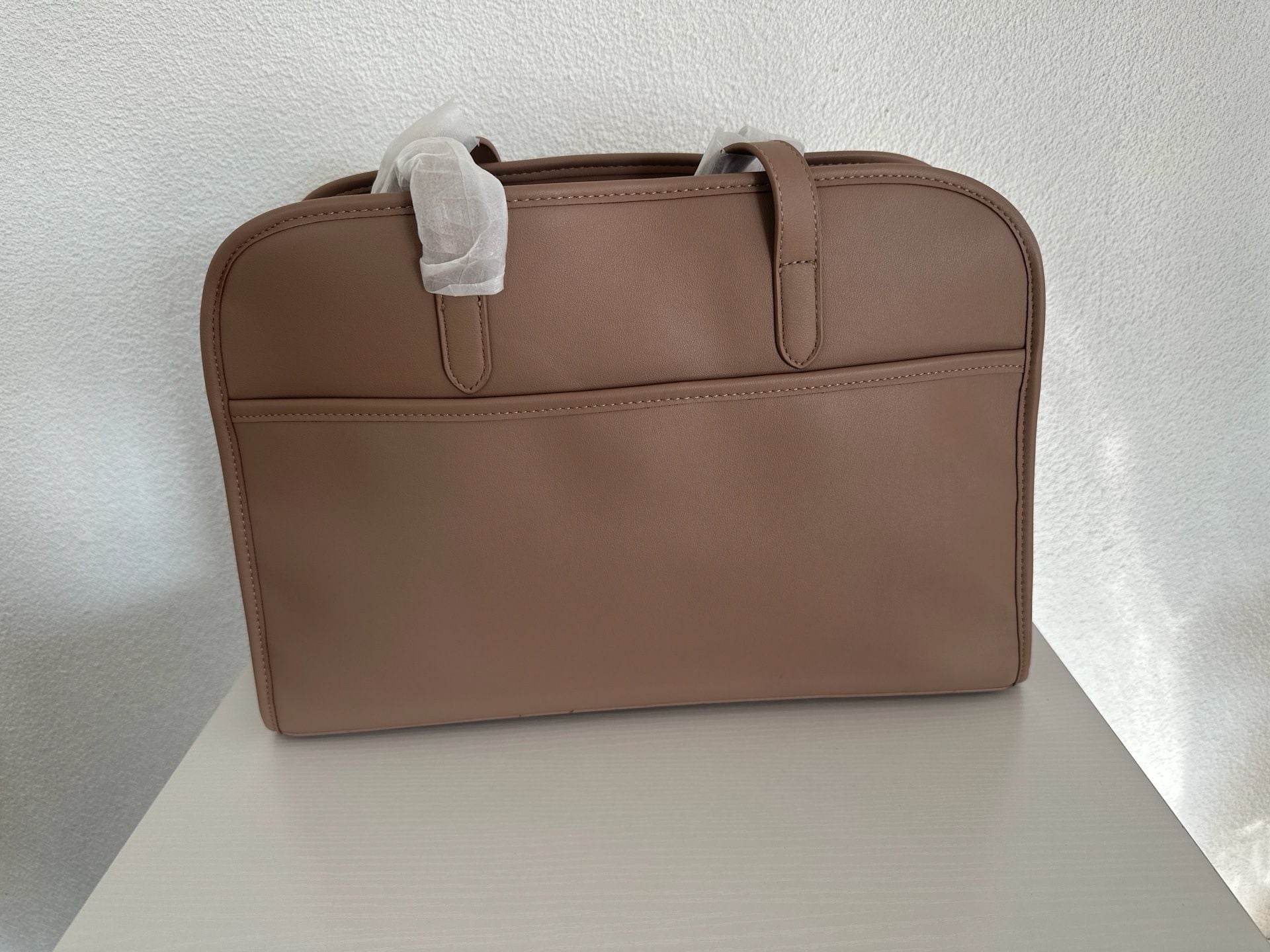 Peech Tote Bag for Women 15.6 Inch, for laptop Computer, Taupe 5