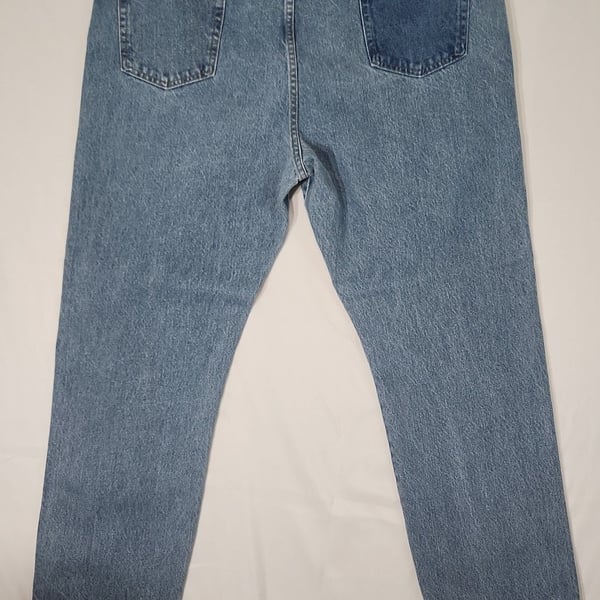Wrangler Premium Quality Men's Regular Fit Straight Leg Jeans Medium Wash 96501DS 44x32