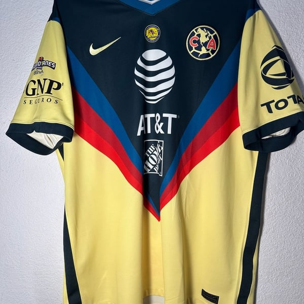 Nike Club América 2020-2021 Home Jersey XL #21 Henry Martín