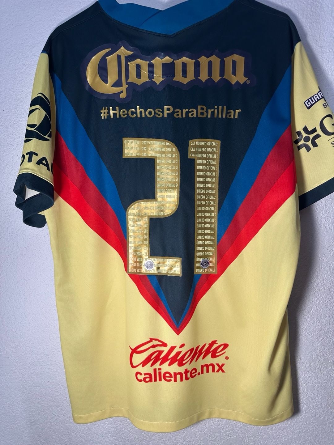 Nike Club América 2020-2021 Home Jersey XL #21 Henry Martín 8