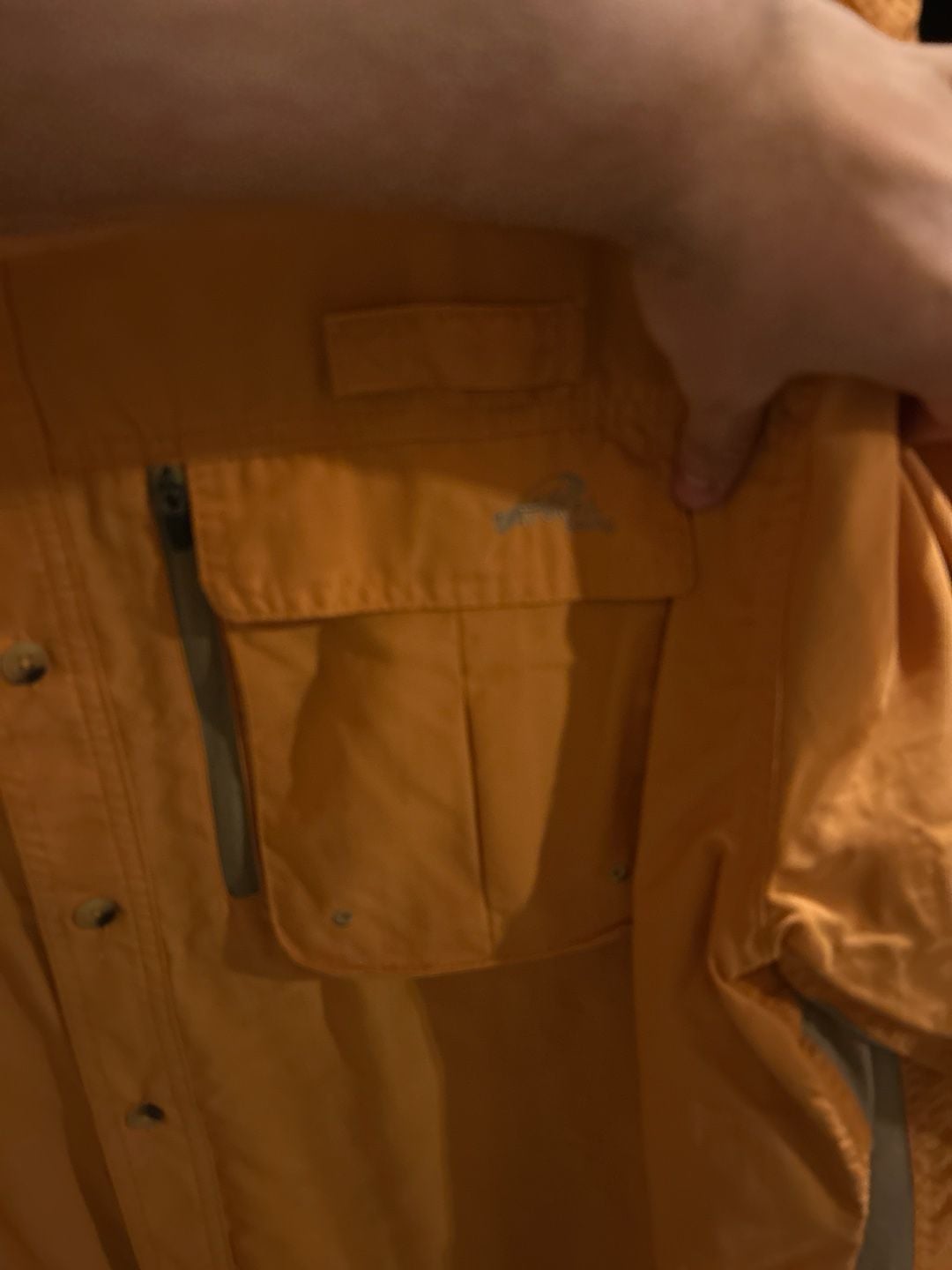 Natural Gear Men's Short Sleeve Vented Fishing Shirt XL Orange 4