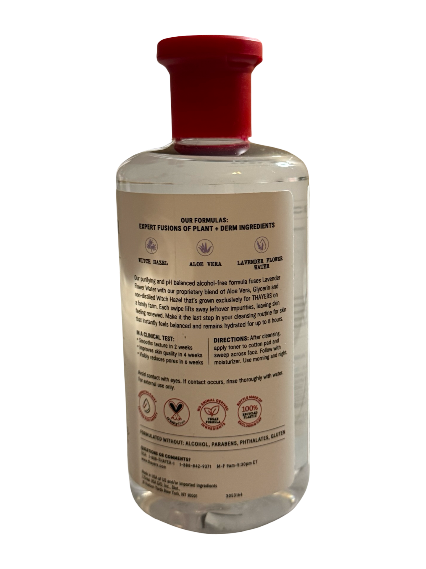 Thayers Lavender Alcohol-Free Facial Toner with Witch Hazel & Aloe Vera 12 fl oz 3