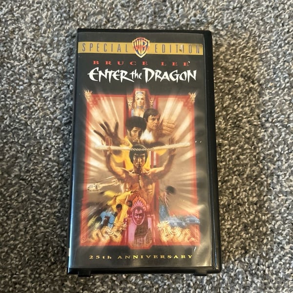 Enter the Dragon (Special Edition) 25th Anniversary Bruce Lee VHS