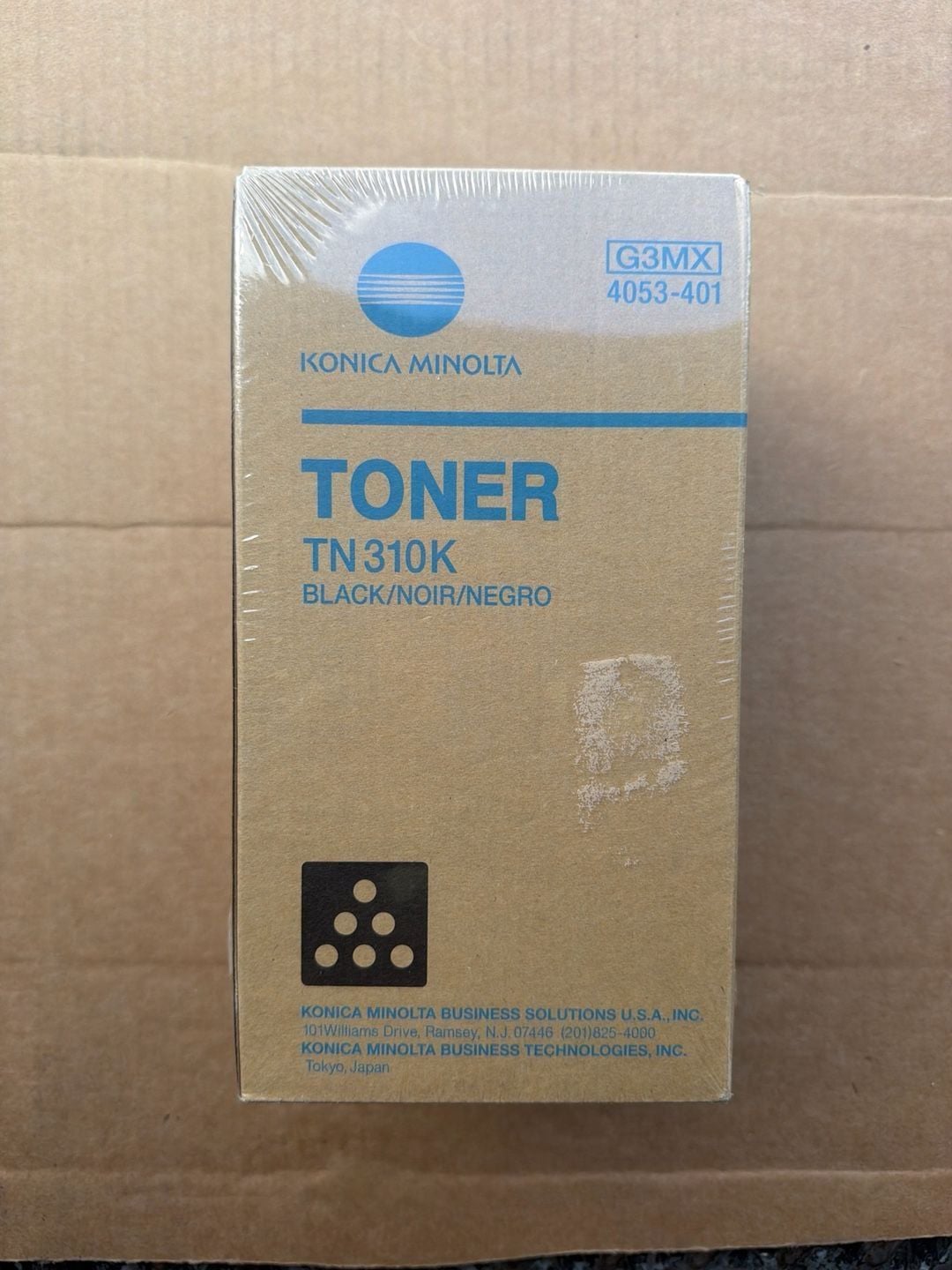 Genuine Konica Minolta TN-310K Black Toner Cartridge 4053-401 for bizhub C350 C351 C450 1