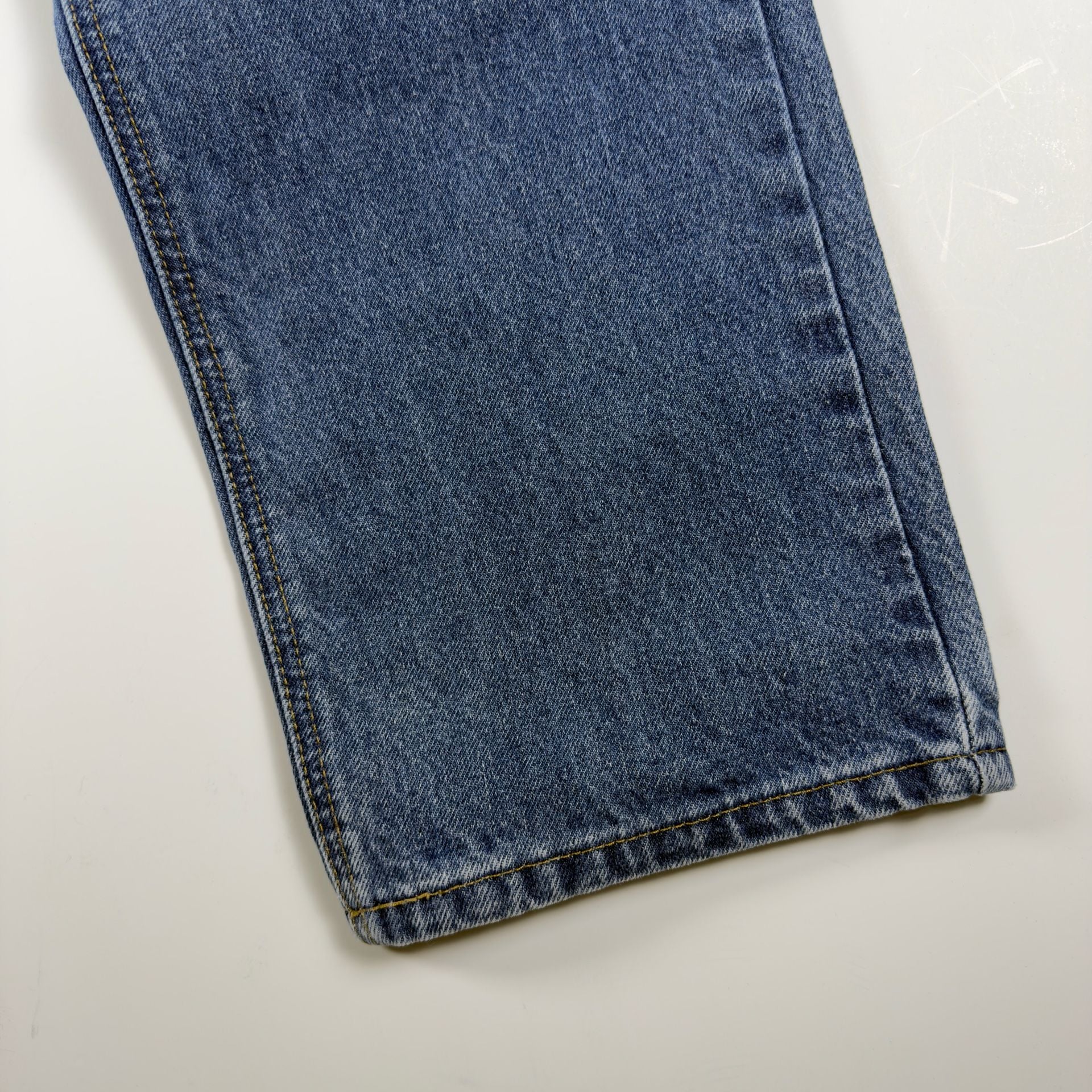 Carhartt B160 DST Relaxed Fit Tapered Leg Denim Jeans 34x30 Vintage Dark Stone 4