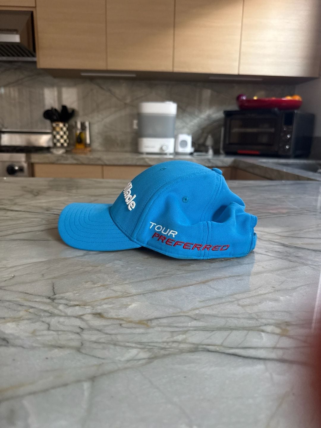 TaylorMade SLDR Tour Preferred Adjustable Golf Hat Blue 4