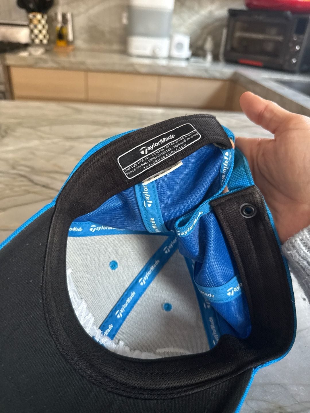 TaylorMade SLDR Tour Preferred Adjustable Golf Hat Blue 8
