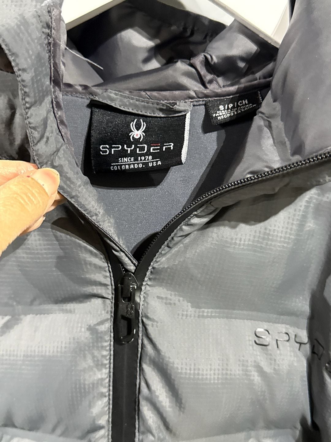 Spyder Men's Stealth Full Zip Hybrid Puffer Softshell Jacket 6