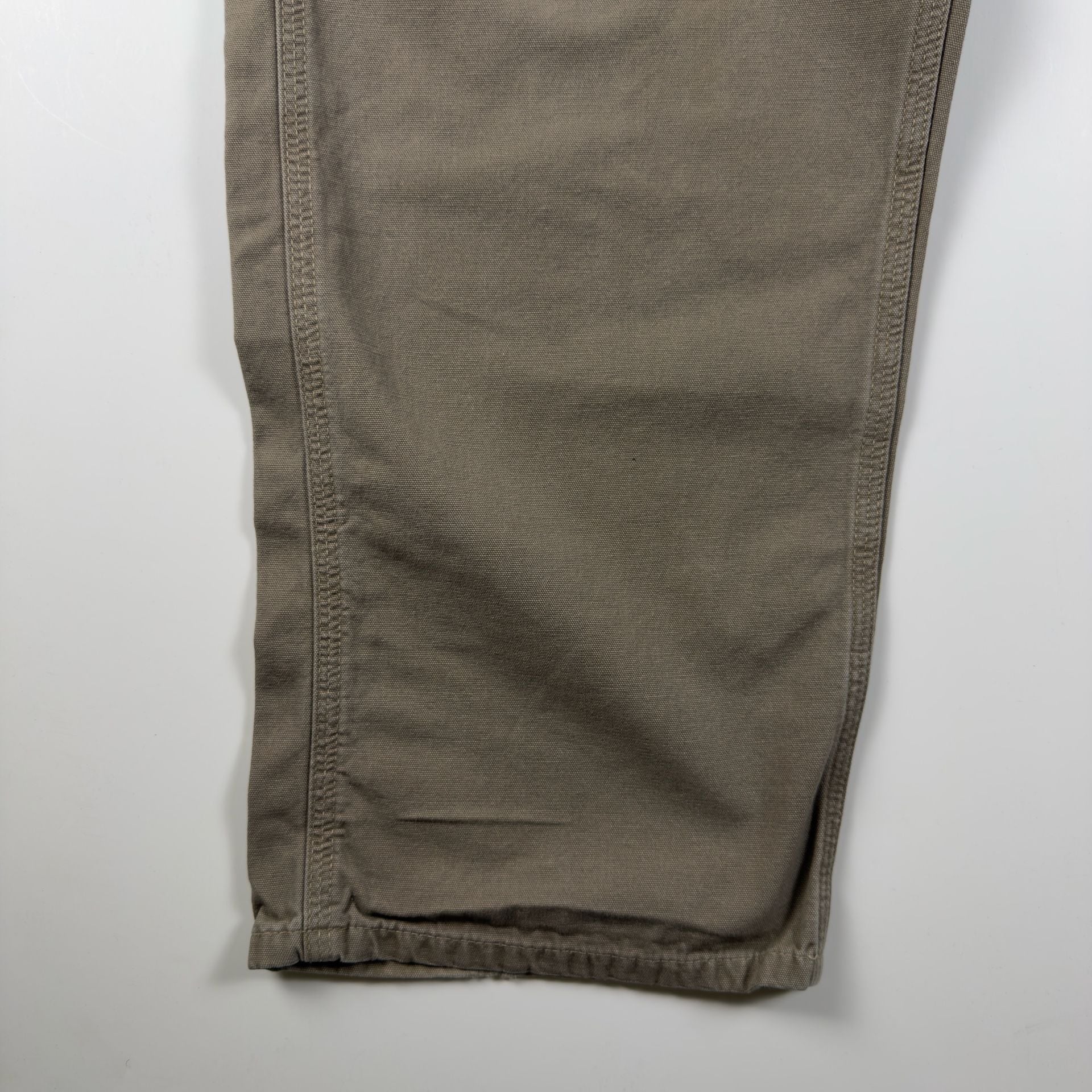 Vintage Carhartt B159 MUS Loose Fit Canvas Carpenter Pants 40 x 32 Mushroom 7