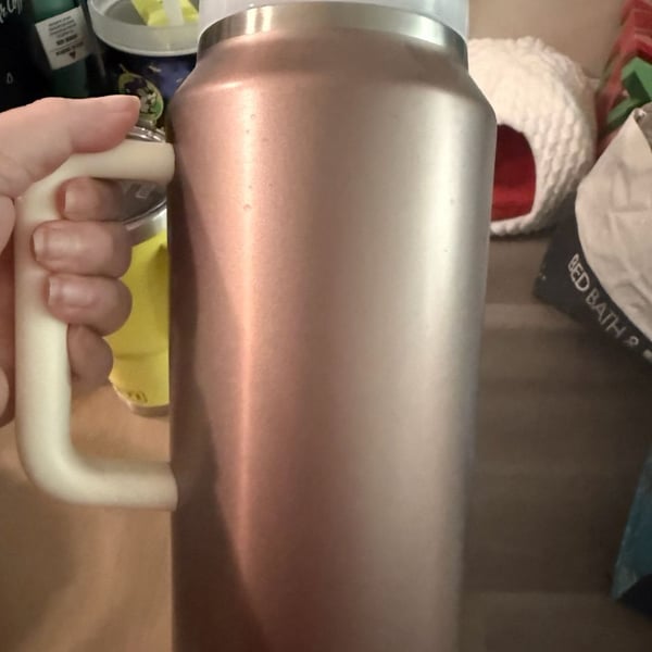 Stanley Quencher H2.0 FlowState 64 oz Tumbler Rose Quartz Glow