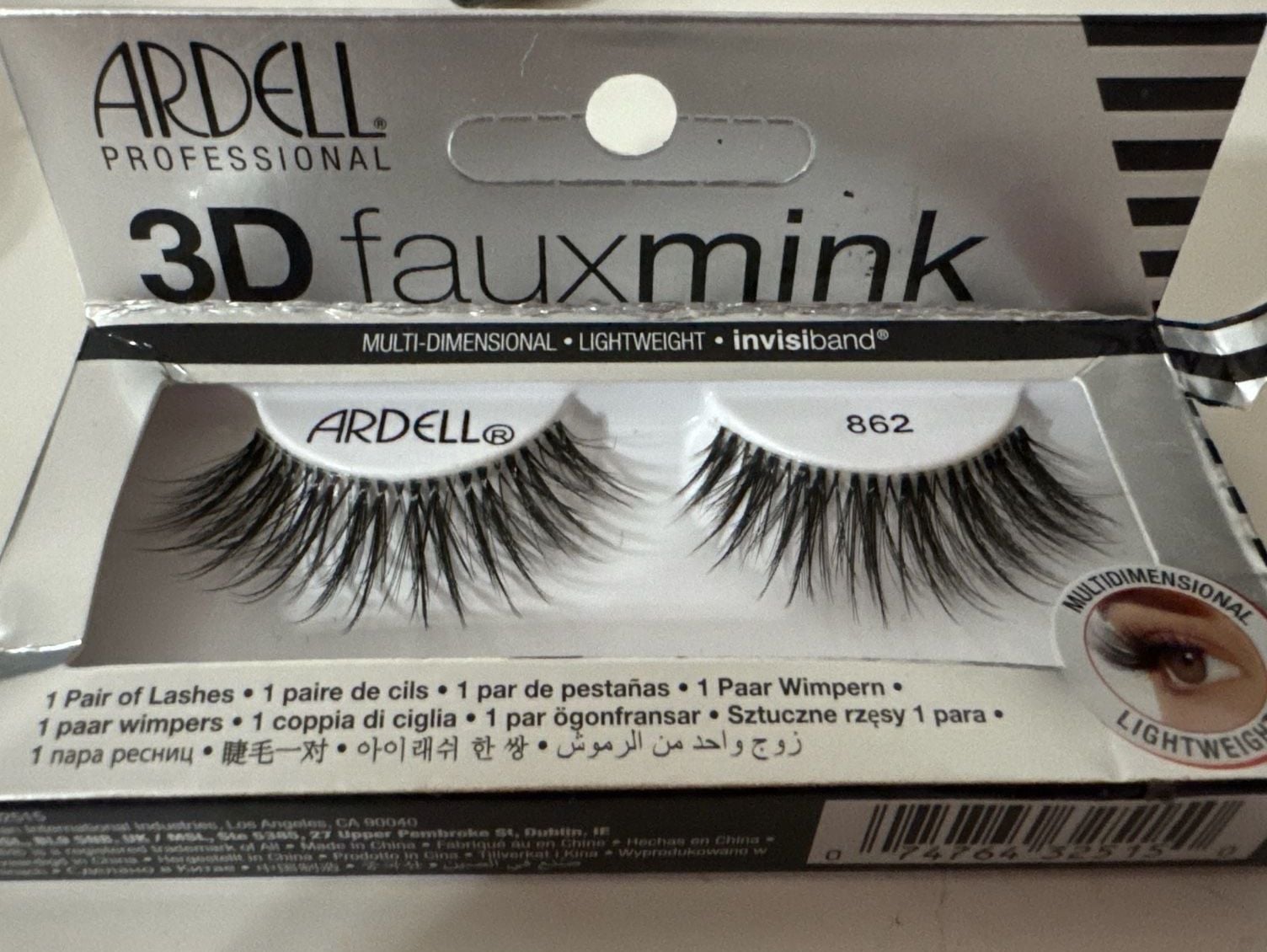 Ardell 3D Faux Mink 862 Lashes Bundle with Ulta Matte Eye Primer and Extra Eyelashes
4
