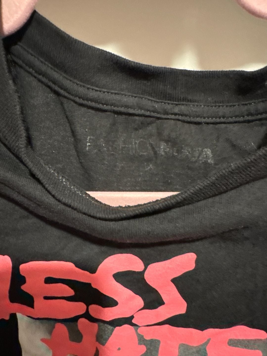 Fashion Nova Less Hate More Love Graphic Tee Black 4