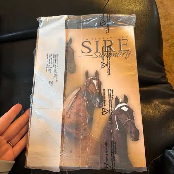 2006 TWHBEA Voice Sire Summary Tennessee Walking Horse Magazine