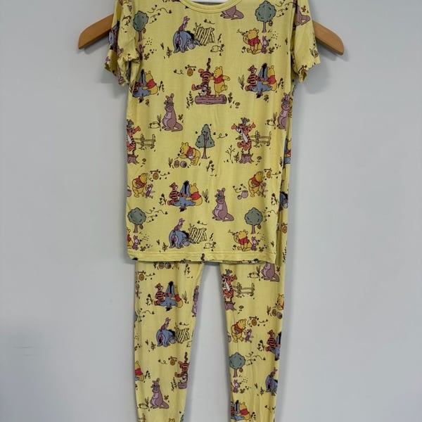 Little Sleepies Disney Playtime With Pooh Bamboo Two-Piece Pajama Set