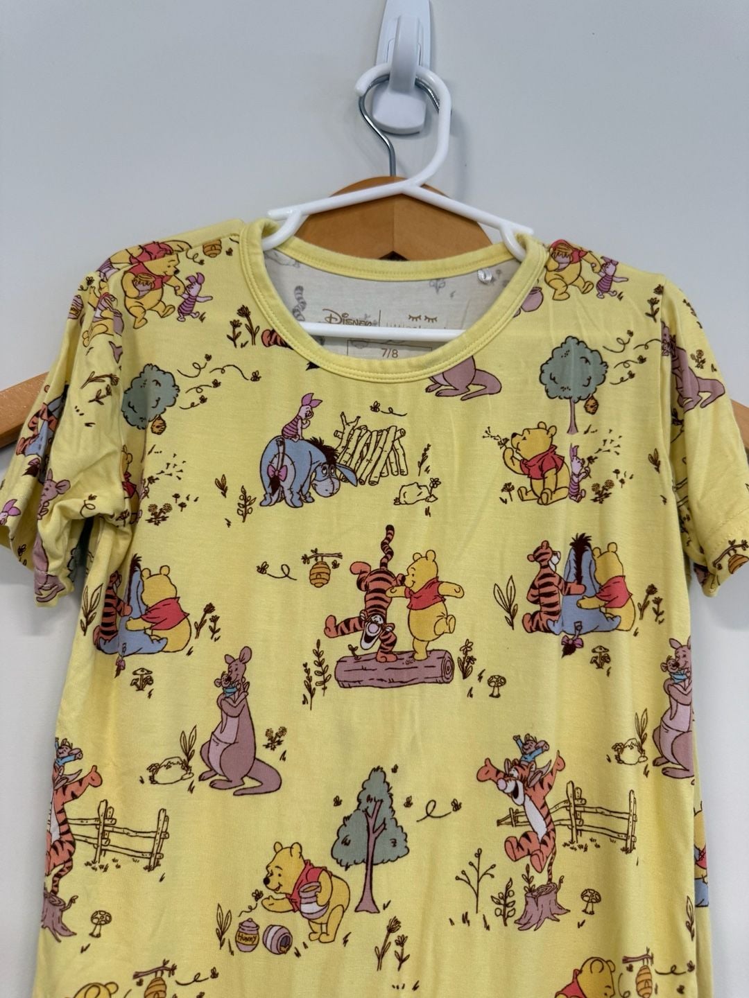 Little Sleepies Disney Playtime With Pooh Bamboo Two-Piece Pajama Set 2