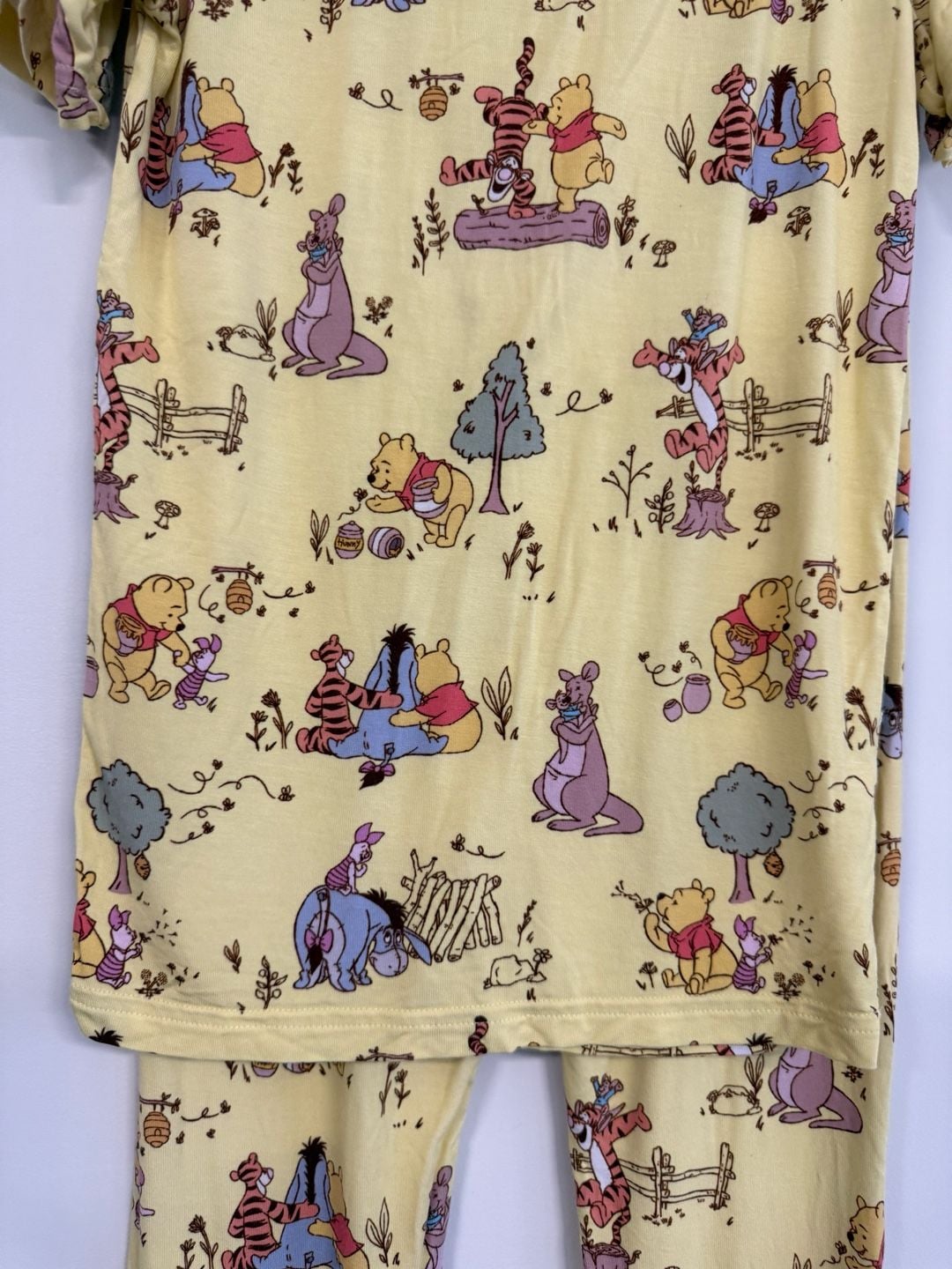 Little Sleepies Disney Playtime With Pooh Bamboo Two-Piece Pajama Set 6