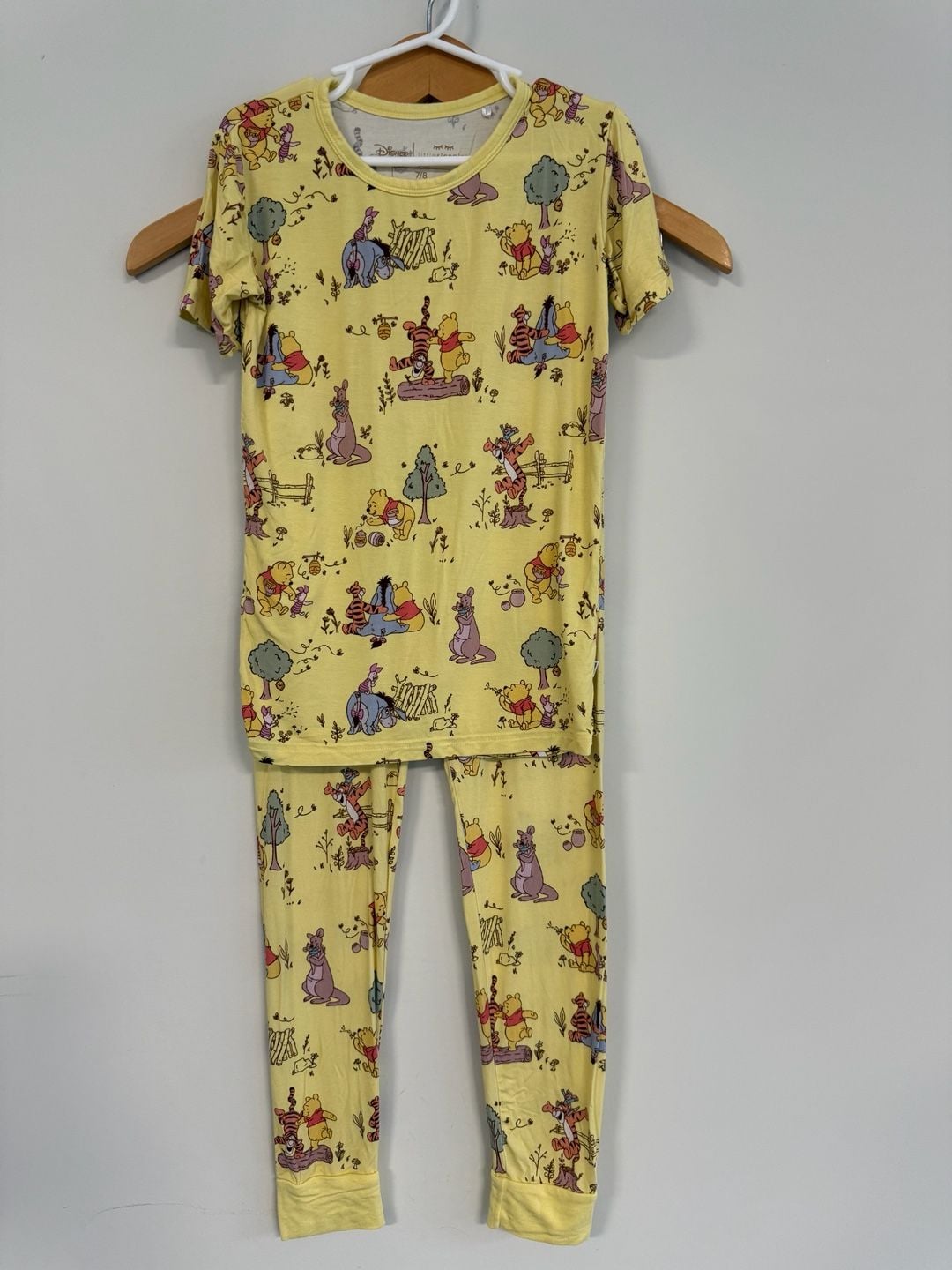 Little Sleepies Disney Playtime With Pooh Bamboo Two-Piece Pajama Set 7