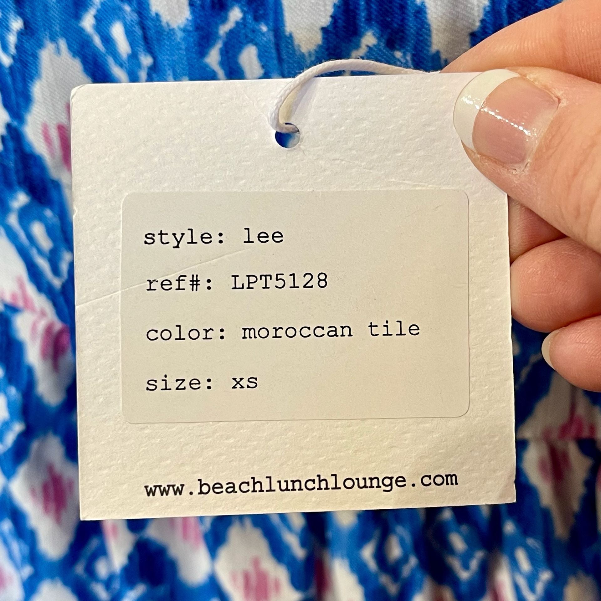 NWT Beachlunchlounge Lee Moroccan Tile Sleeveless Peplum Top 6