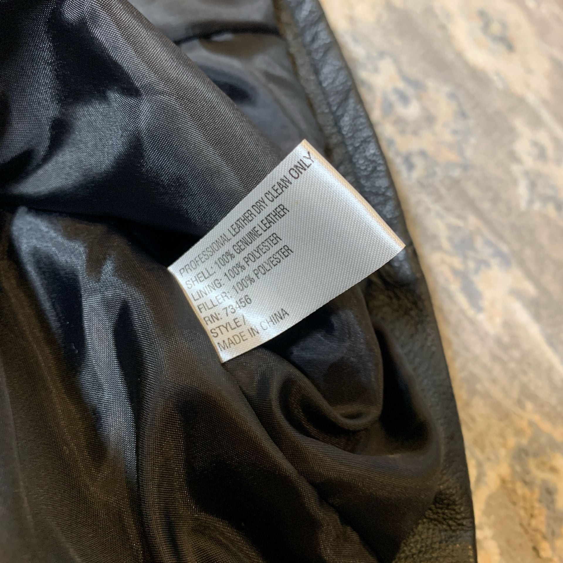 Marc Mattis Women's Black 100% Genuine Leather 2-Button Pocket Blazer Jacket XL 6