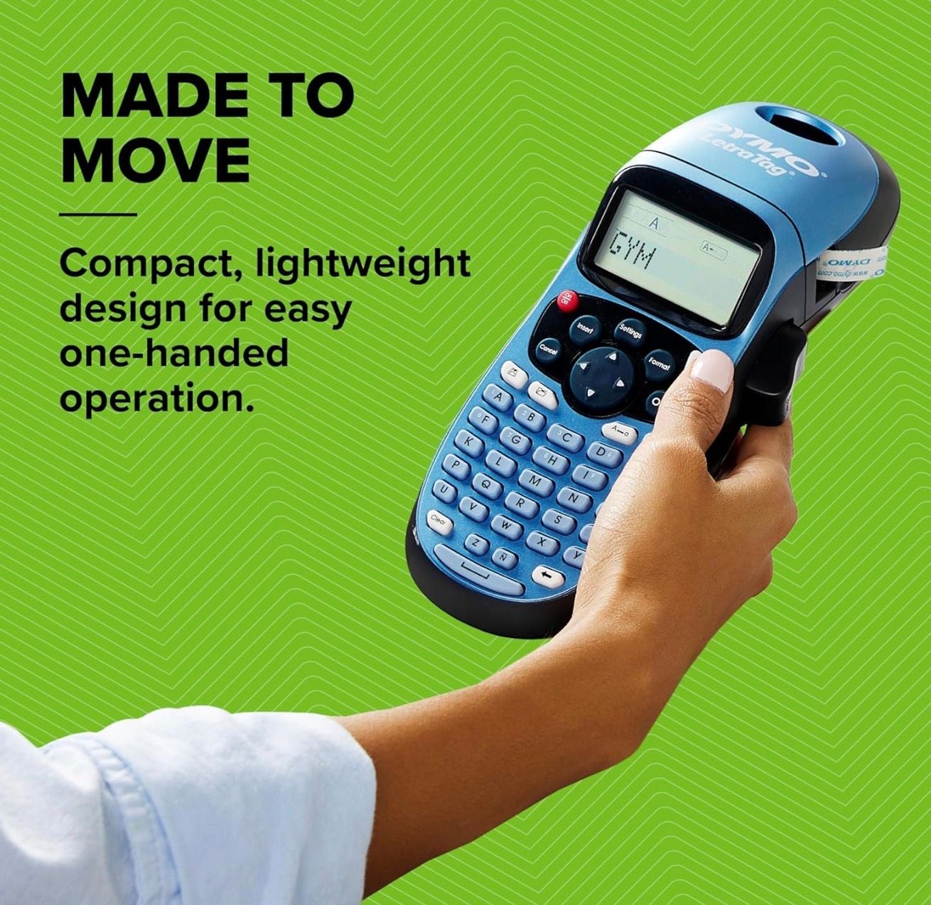 DYMO LetraTag LT-100H Handheld Label Maker Bundle with 3 Bonus Labels 3