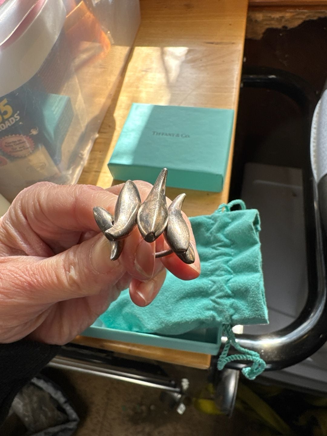 Tiffany & Co. Frank Gehry Sterling Silver Fish 2
