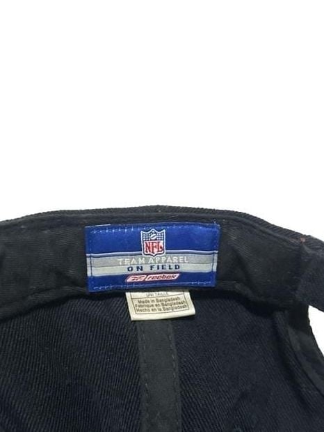 Vintage Oakland Raiders Reebok NFL Team Apparel On Field Strapback Hat 4