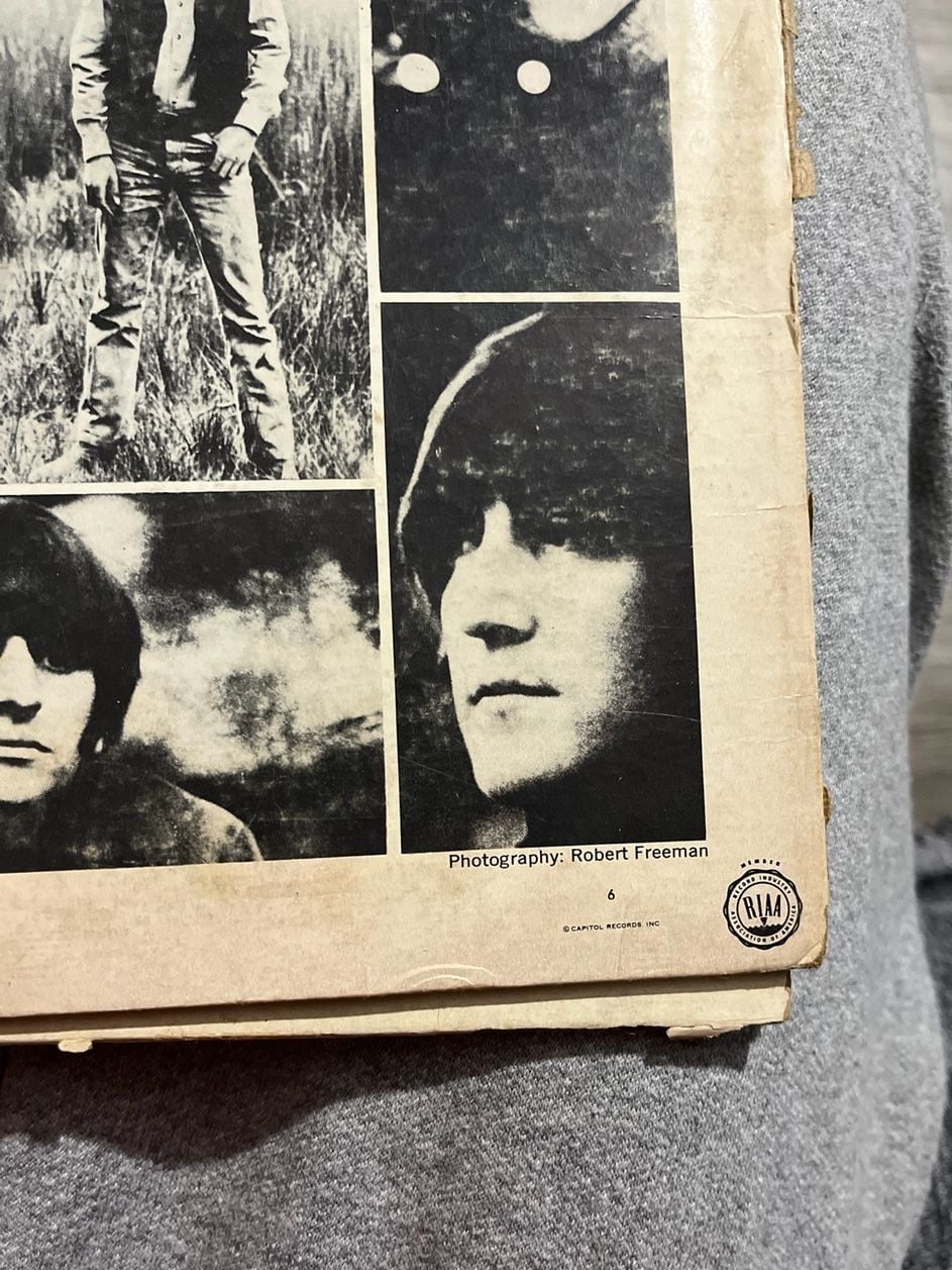The Beatles Rubber Soul LP Vinyl Album ST 2442 US Stereo Pressing 4
