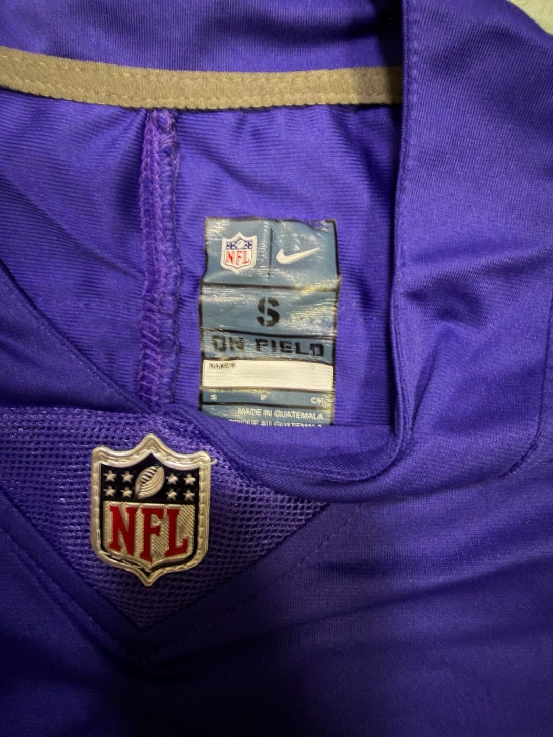 Nike NFL Minnesota Vikings Joshua Dobbs #15 On Field Game Jersey Men's Size Small 4