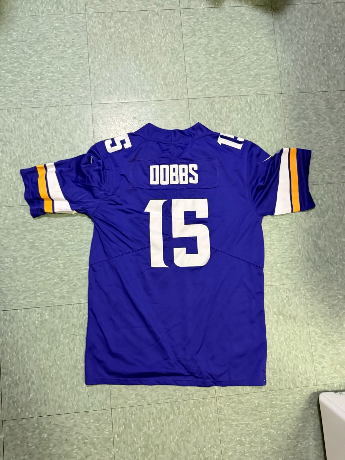 Nike NFL Minnesota Vikings Joshua Dobbs #15 On Field Game Jersey Men's Size Small 5