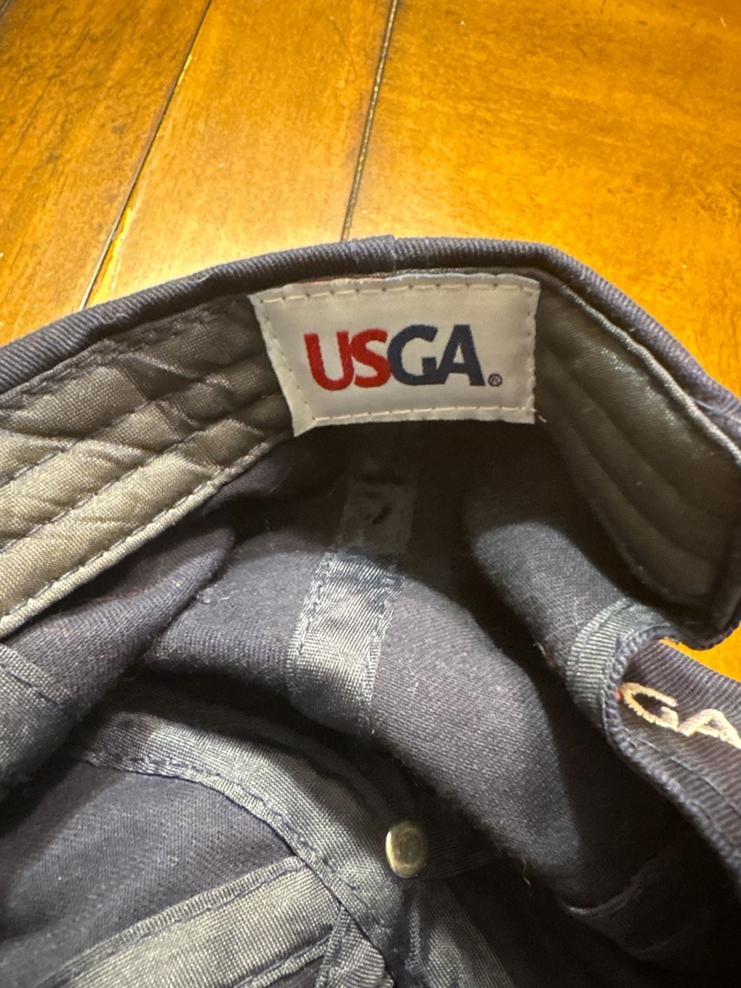USGA 2020 U.S. Open Winged Foot Golf Club Navy Blue Adjustable Hat 2