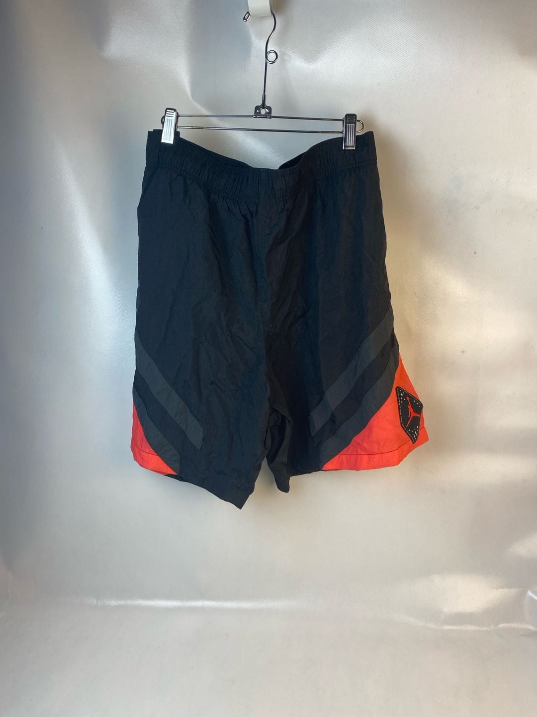 Nike Air Jordan Retro AJ6 Legacy Nylon Mesh Lined Shorts Black/Infrared 2 XL 2