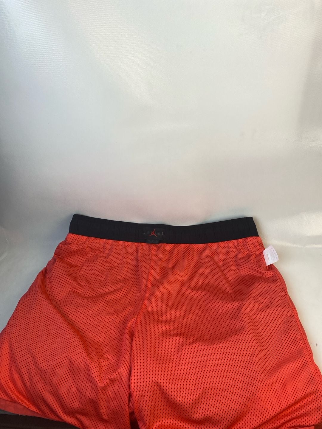 Nike Air Jordan Retro AJ6 Legacy Nylon Mesh Lined Shorts Black/Infrared 2 XL 6