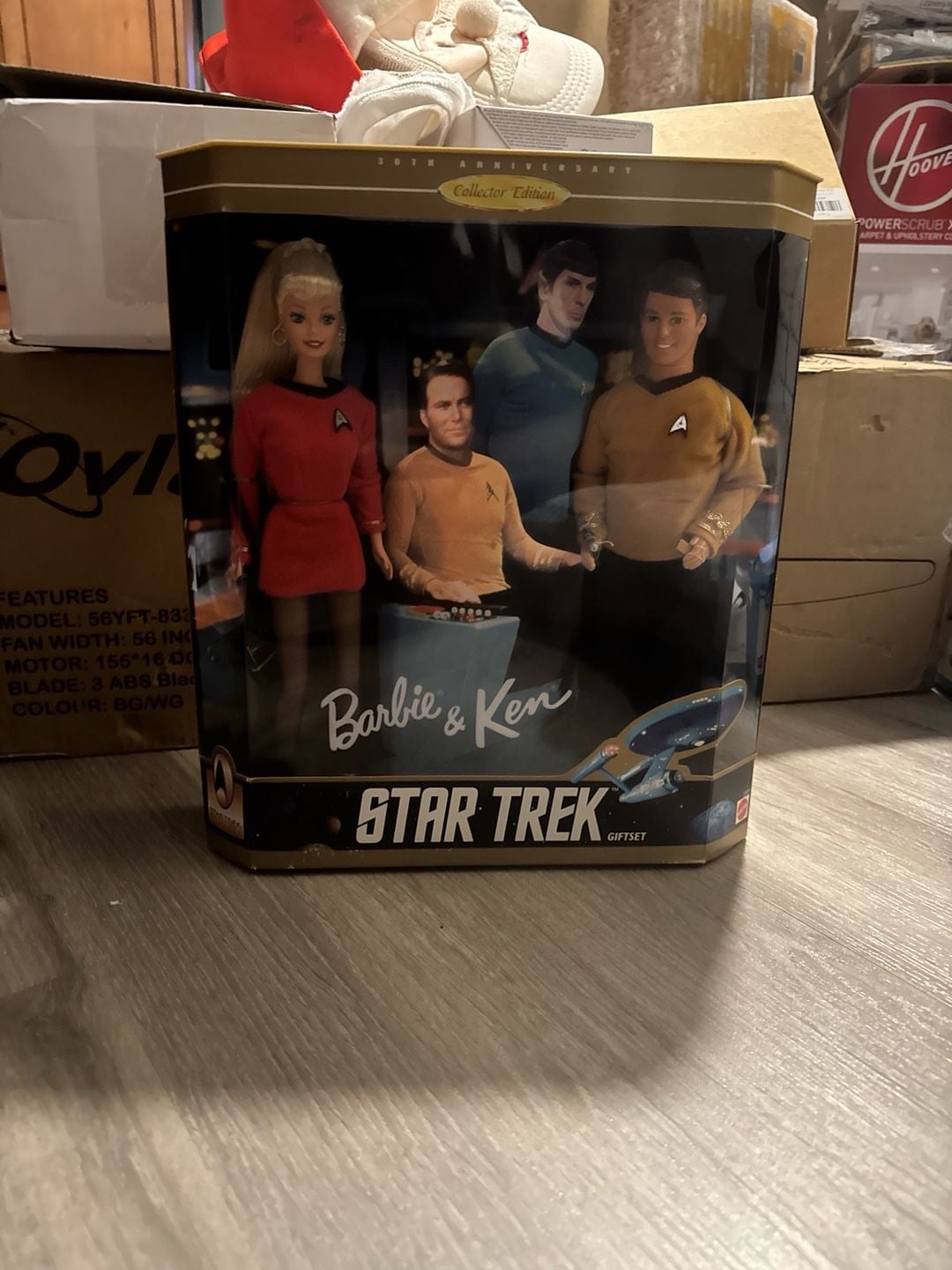 1996 Barbie & Ken Star Trek 30th Anniversary Collector Edition Gift Set #15006 1