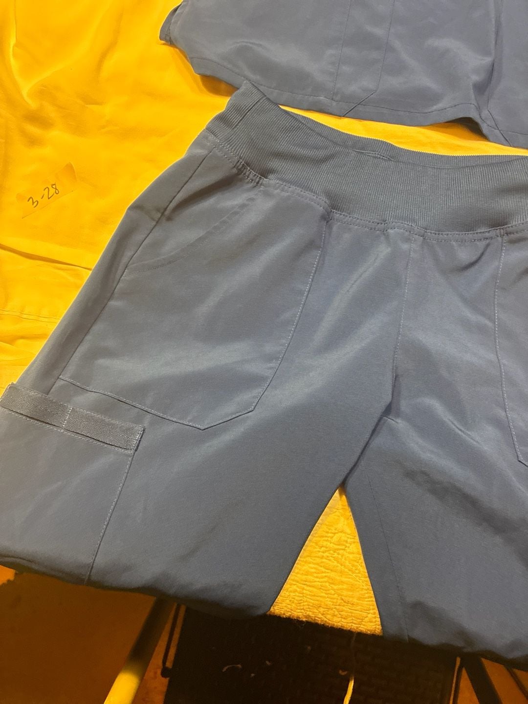 Dickies EDS Essentials Royal Blue Scrub Set Small 2