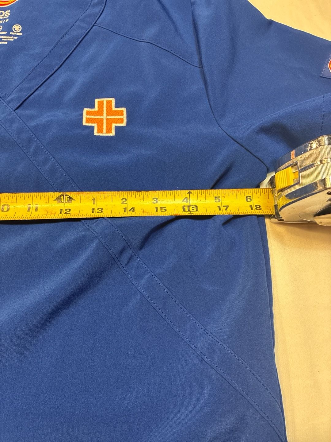 Dickies EDS Essentials Royal Blue Scrub Set Small 12