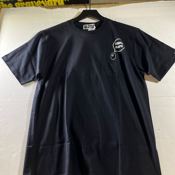 BAPE x DSMG Dover Street Market Ginza Pocket Tee Black