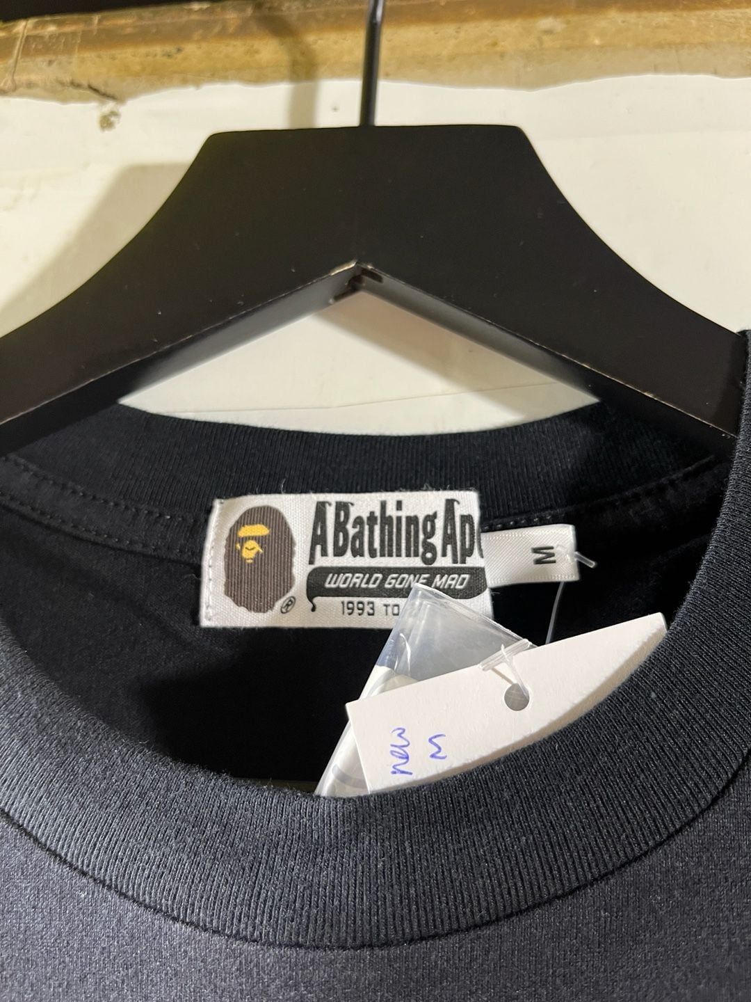 BAPE x DSMG Dover Street Market Ginza Pocket Tee Black 4