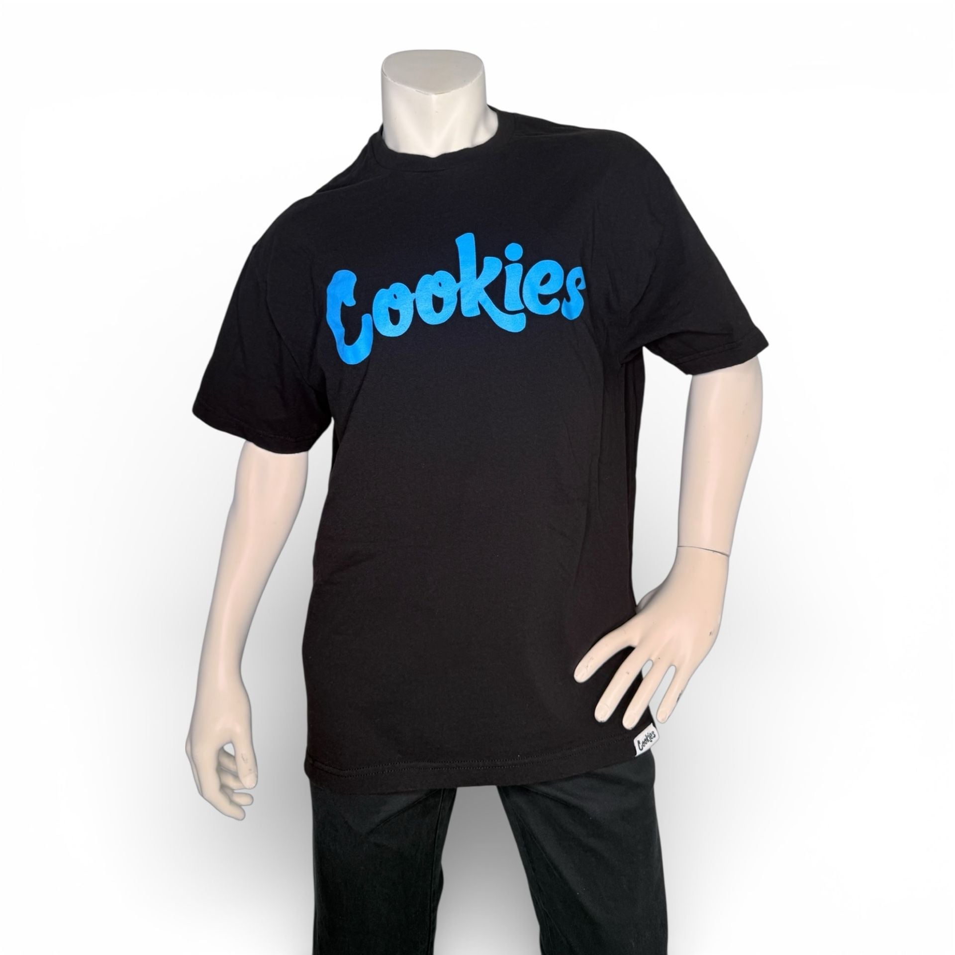 Cookies SF Original Logo Black and Blue T-Shirt 2
