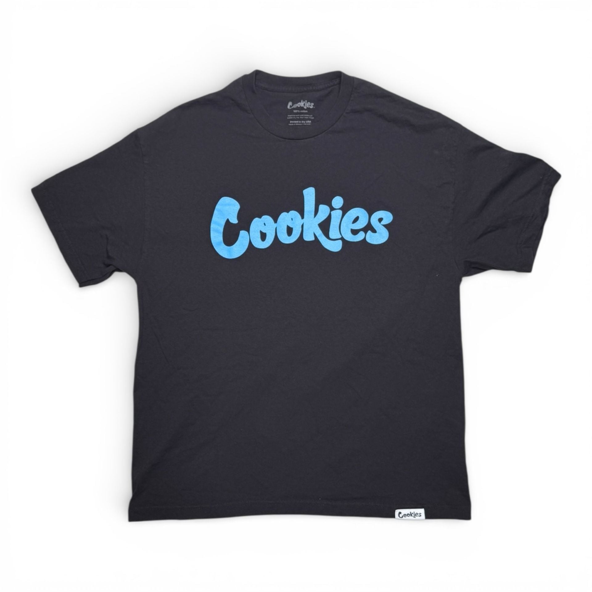 Cookies SF Original Logo Black and Blue T-Shirt 4
