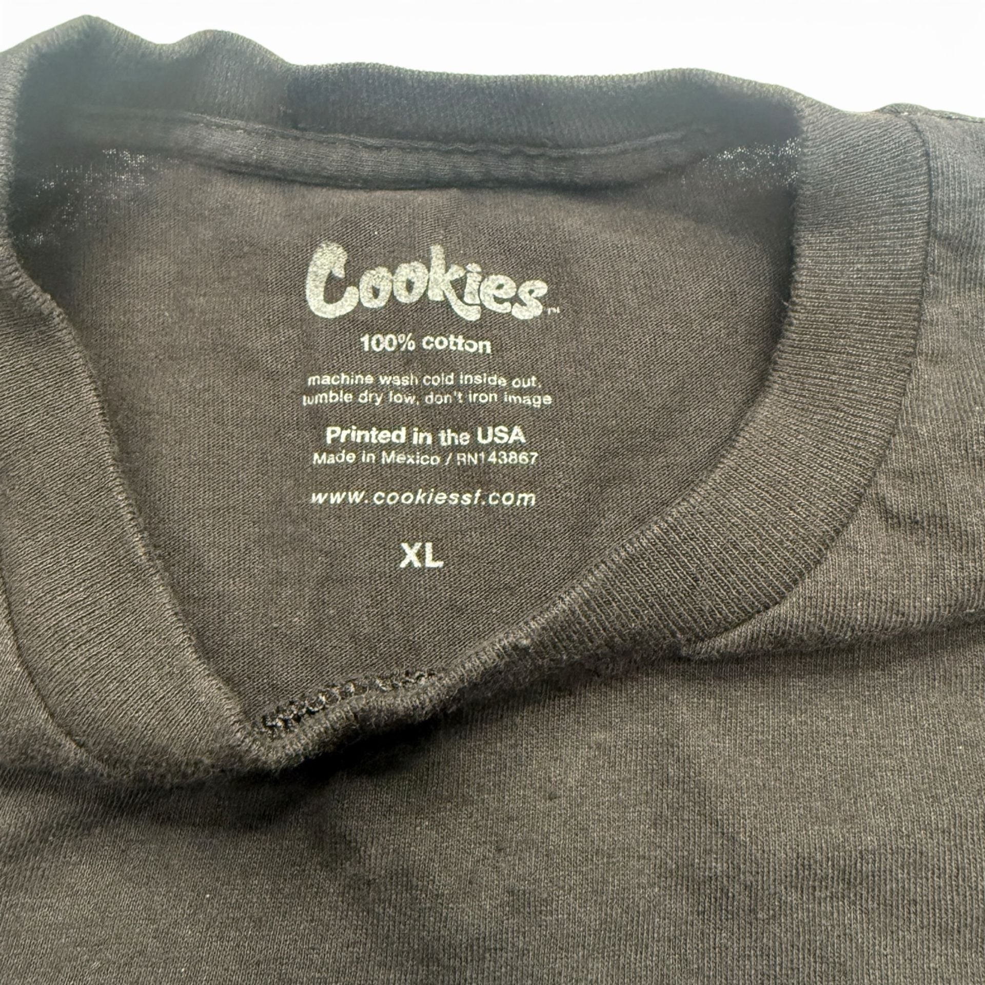 Cookies SF Original Logo Black and Blue T-Shirt 5