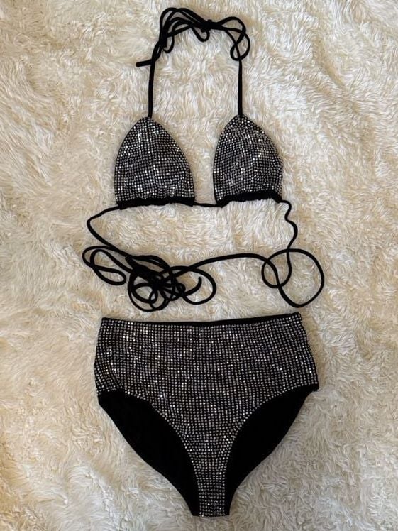 Let's Dance All Night 2 Piece Dance Set - Black 4