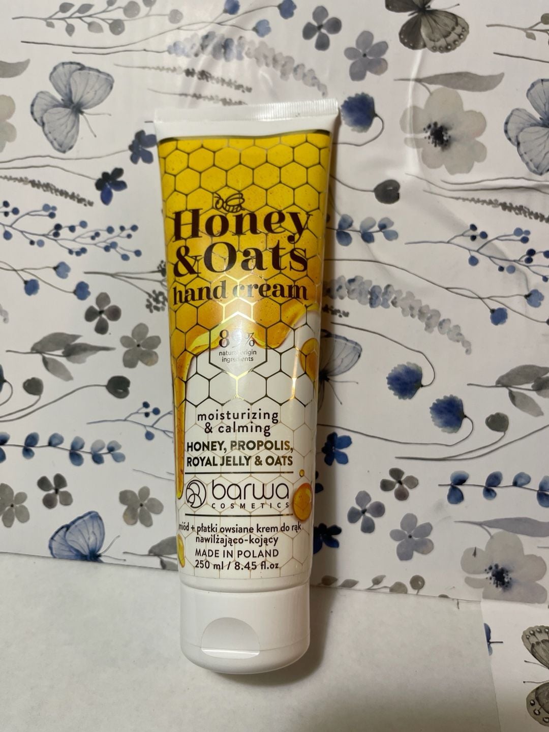 Barwa Cosmetics Honey & Oats Moisturizing & Calming Hand Cream 250ml 3