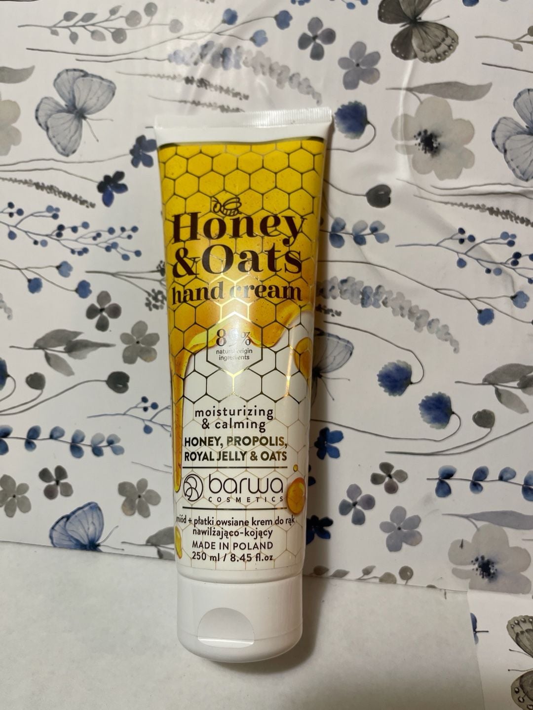 Barwa Cosmetics Honey & Oats Moisturizing & Calming Hand Cream 250ml 5