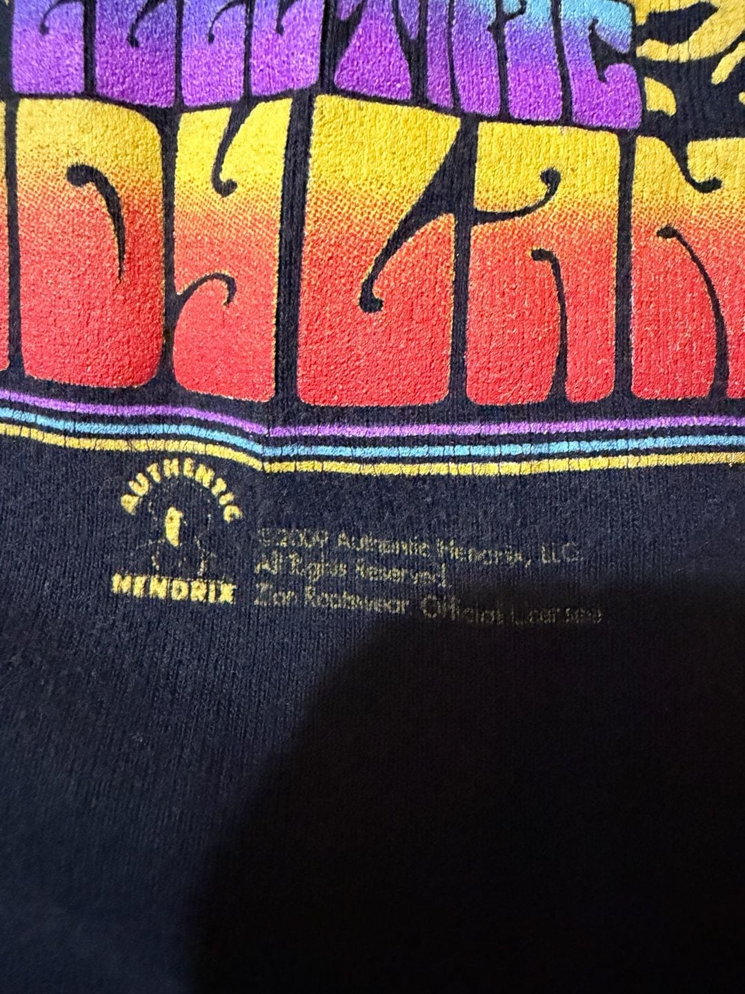 2009 Jimi Hendrix Electric Ladyland Authentic Zion Rootswear Baby Onesie 3