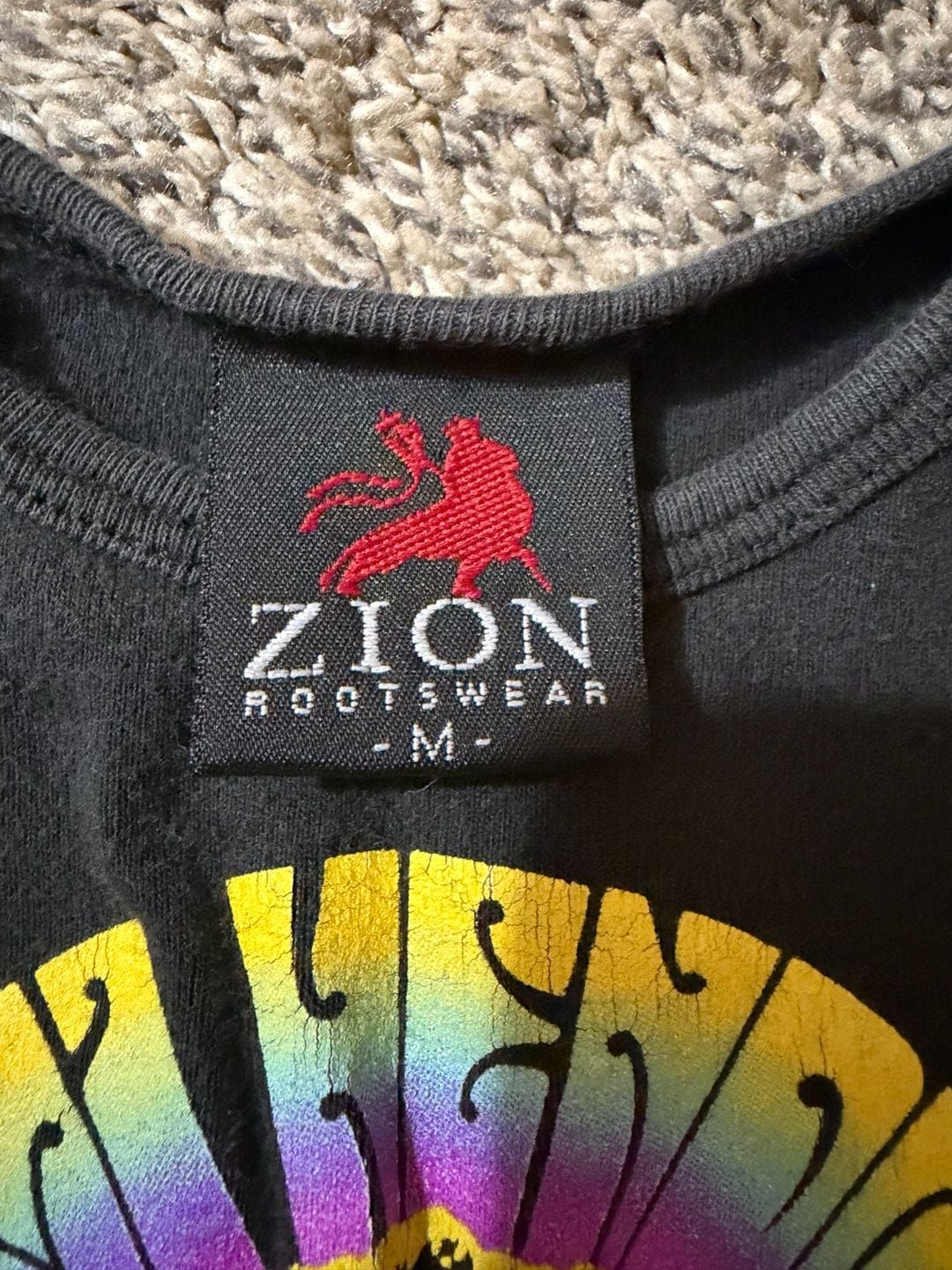 2009 Jimi Hendrix Electric Ladyland Authentic Zion Rootswear Baby Onesie 4