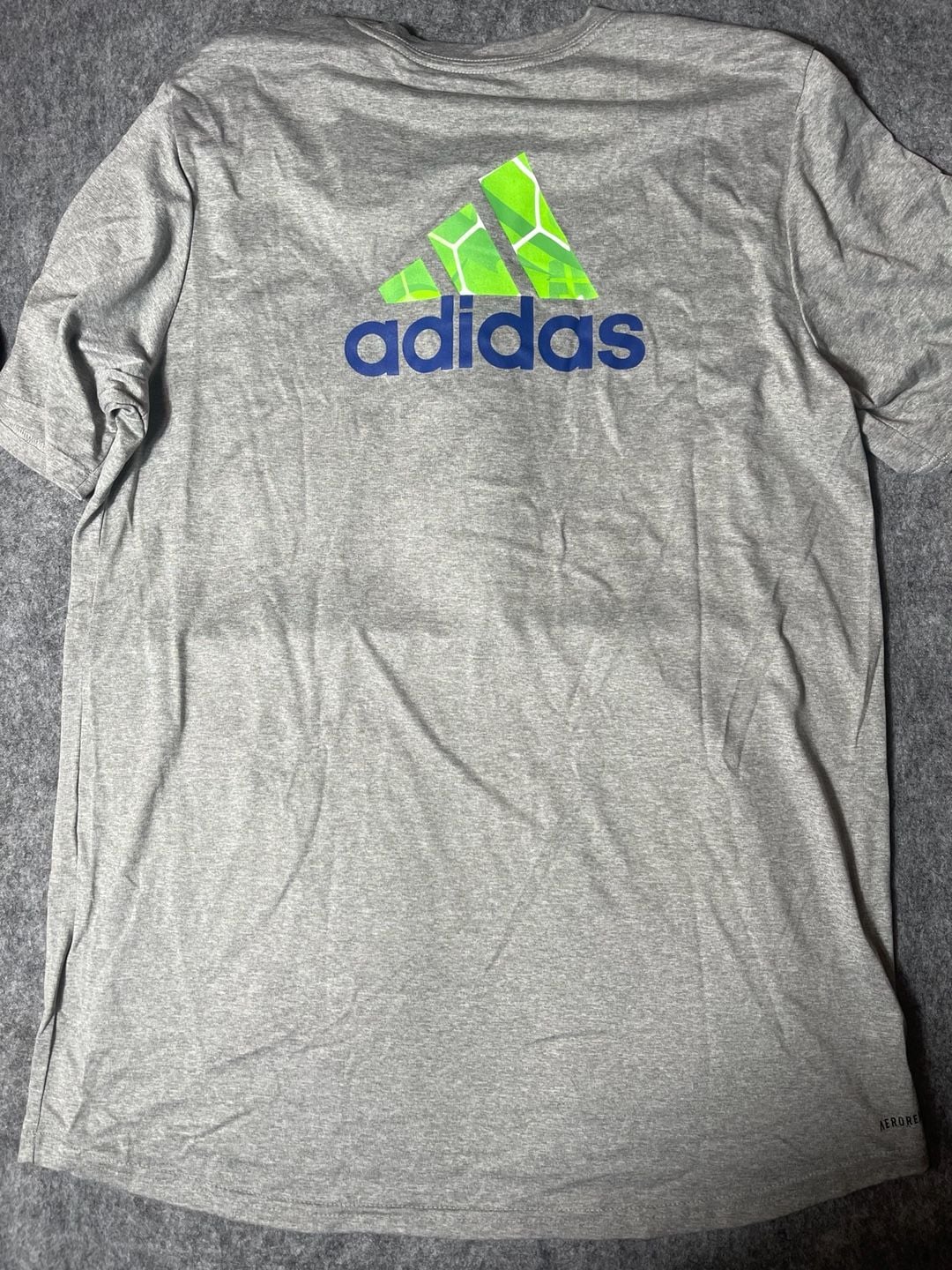 NWT Adidas Seattle Sounders FC AEROREADY Heather Gray Size LT 5