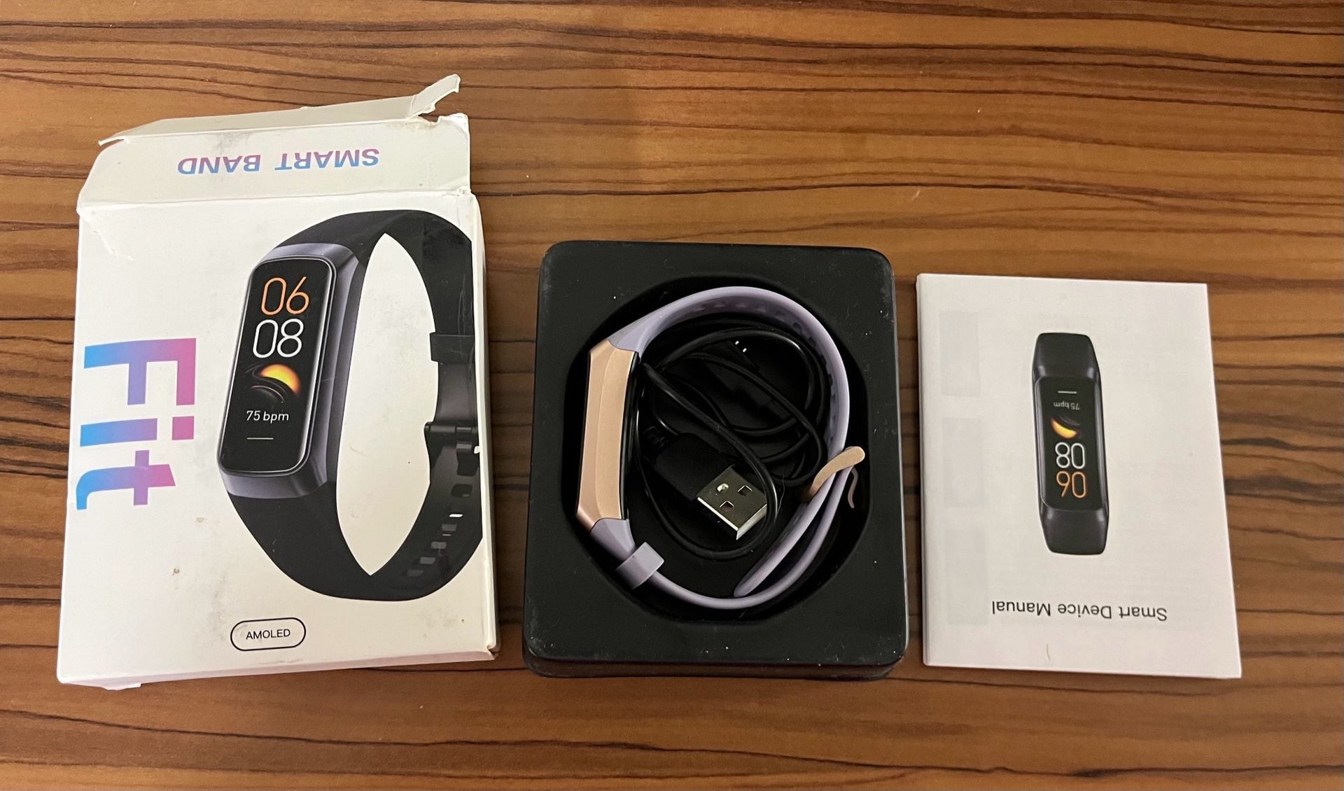 ST-CARE Fit AMOLED Smart Band Fitness Tracker with Heart Rate Monitor 1