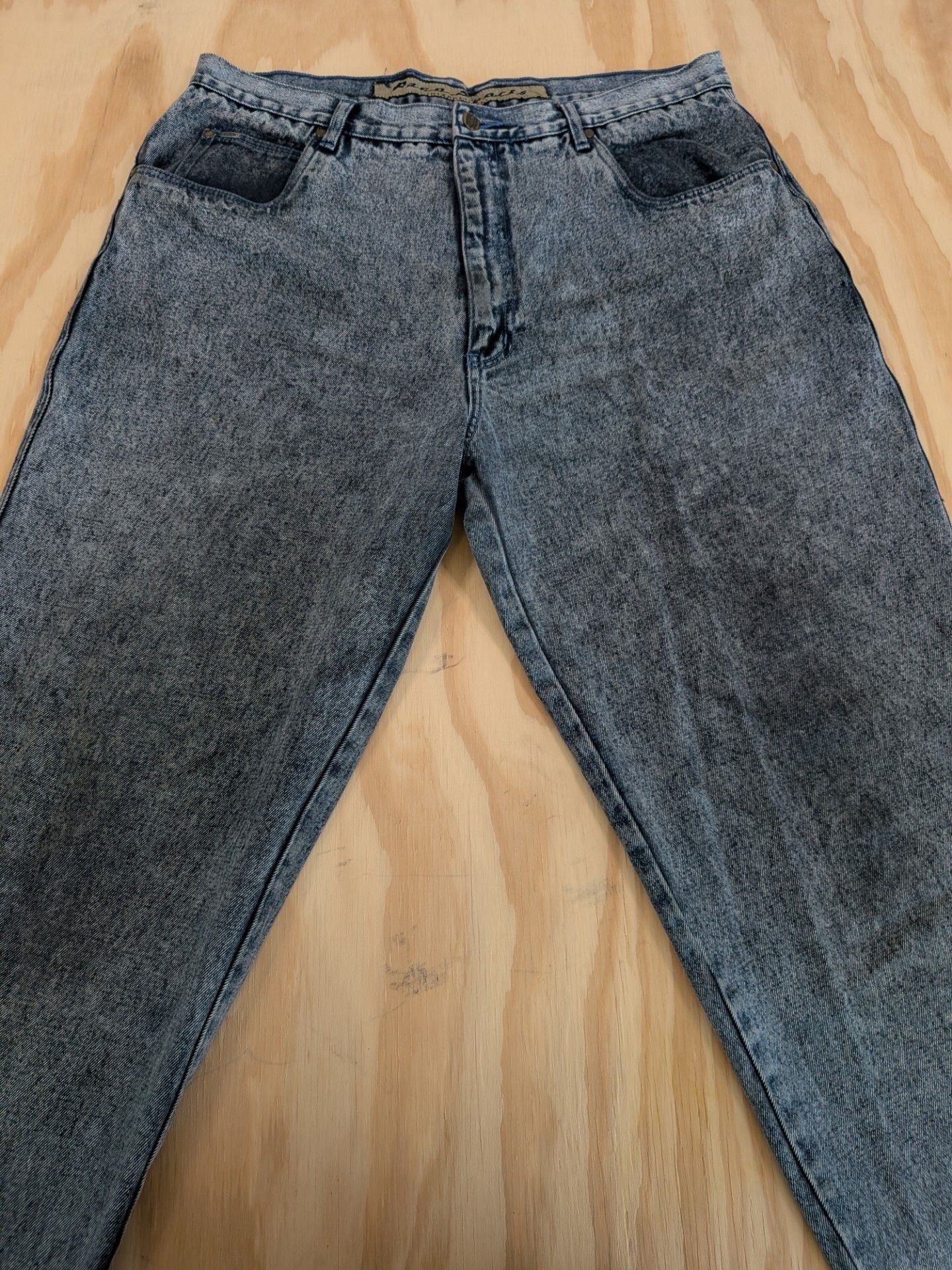 Vintage Paco Sports Acid Wash Jeans 38x33 - Retro Heavy Denim 7
