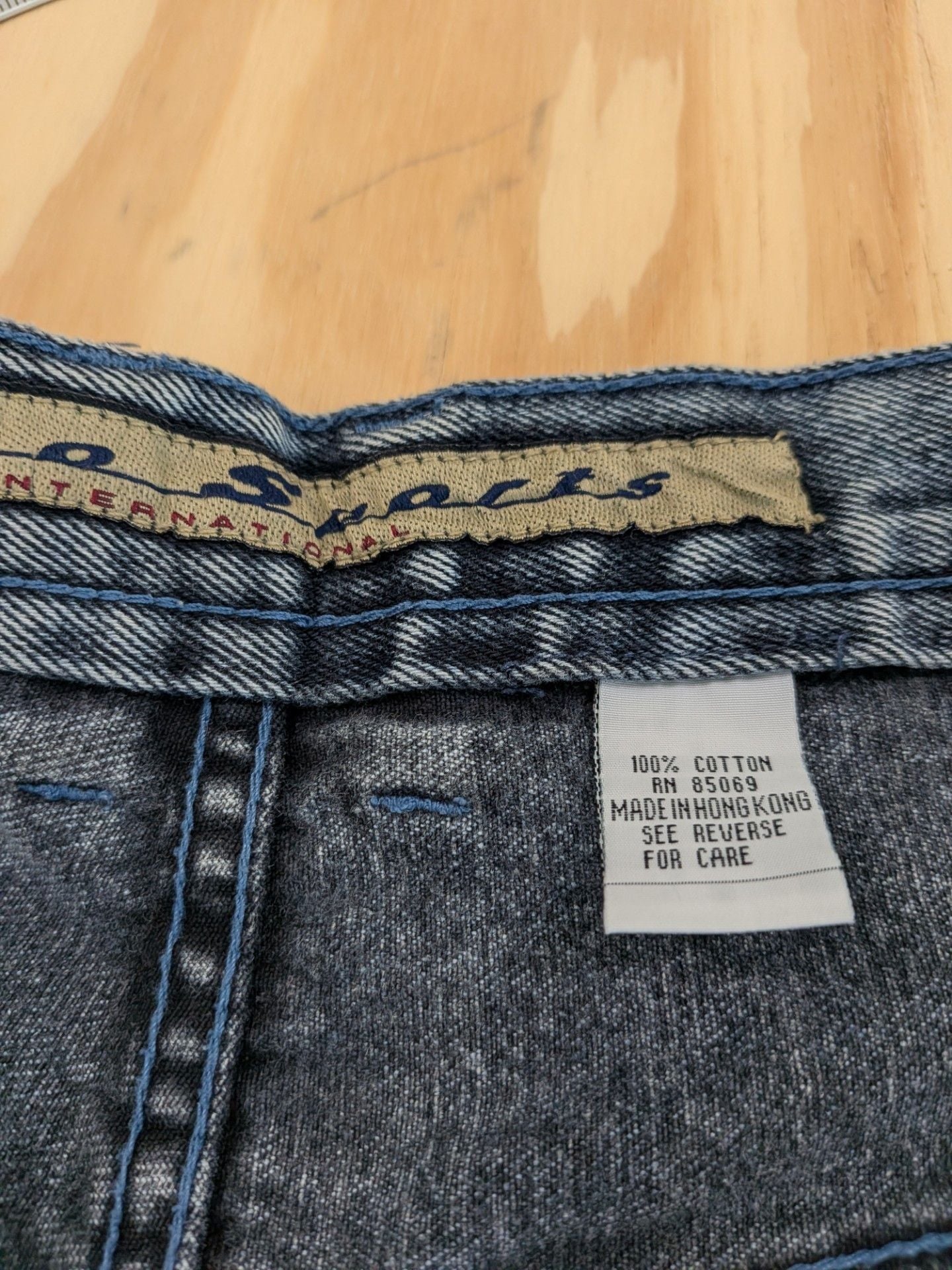 Vintage Paco Sports Acid Wash Jeans 38x33 - Retro Heavy Denim 9