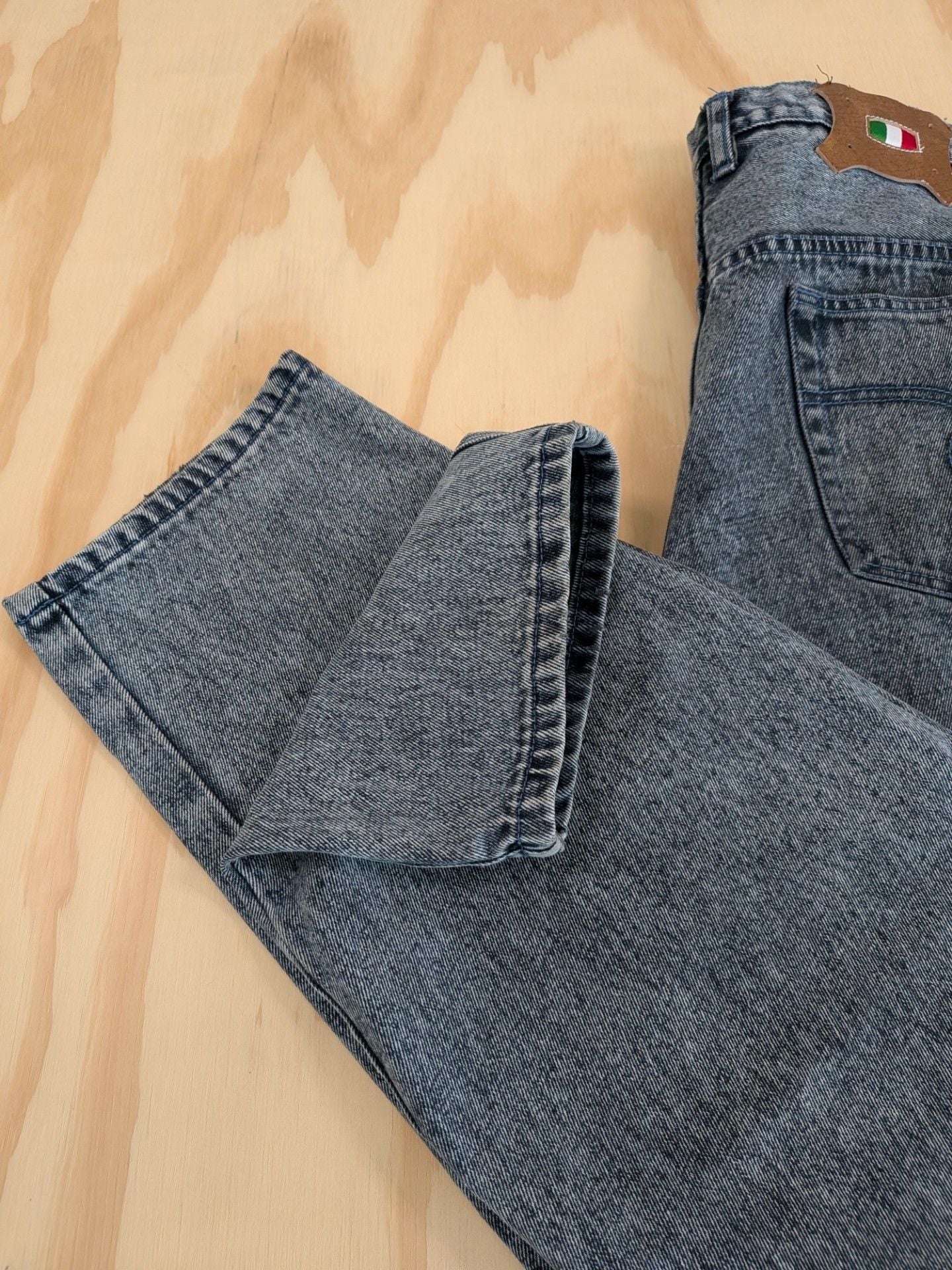 Vintage Paco Sports Acid Wash Jeans 38x33 - Retro Heavy Denim 10